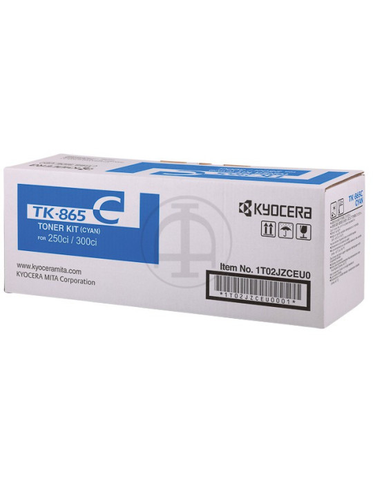 Toner Kyocera TK-865C Cyaan