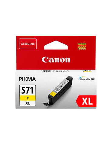 Cartouche d'encre Canon CLI-571Y XL