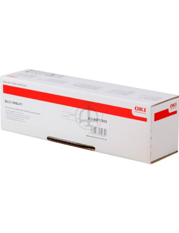 Toner OKI B431/MB491 Noir