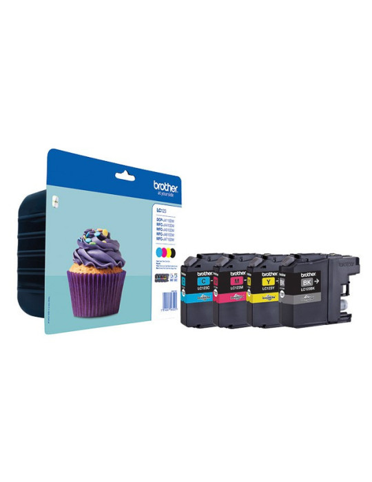Cartouches Brother LC-123 - Pack 4