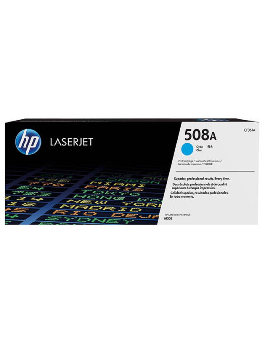 Toner HP CF361A - 508A Cyan