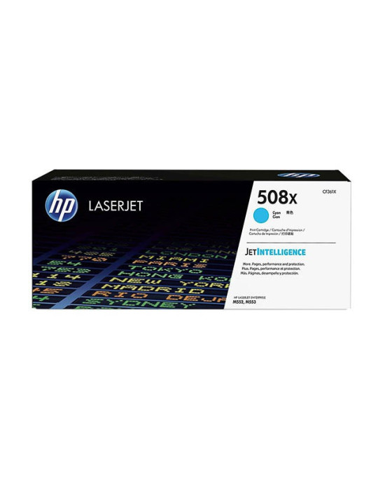 Toner HP CF361X - 508X Cyan