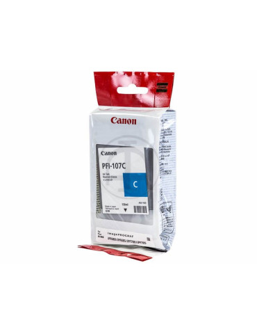 Cartouche d'encre Canon PFI-107C Cyan