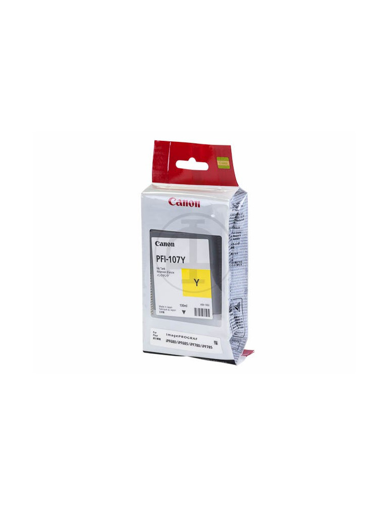 Inktpatroon Canon PFI-107Y Geel