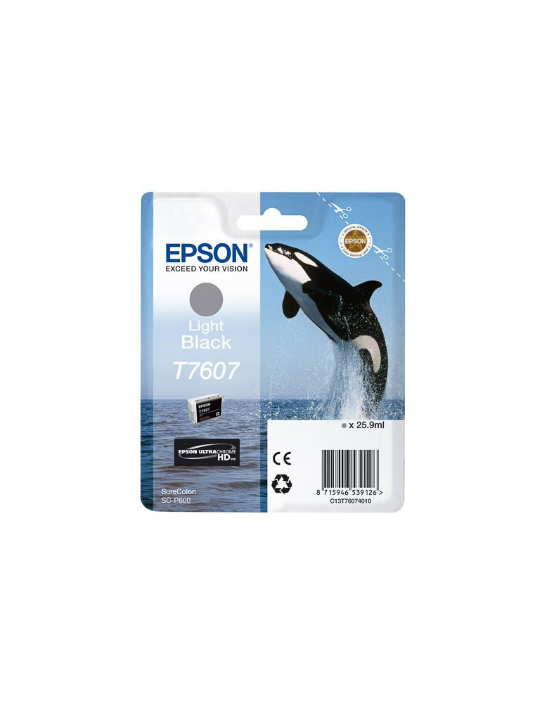 Inktpatroon Epson T7607 Light Black