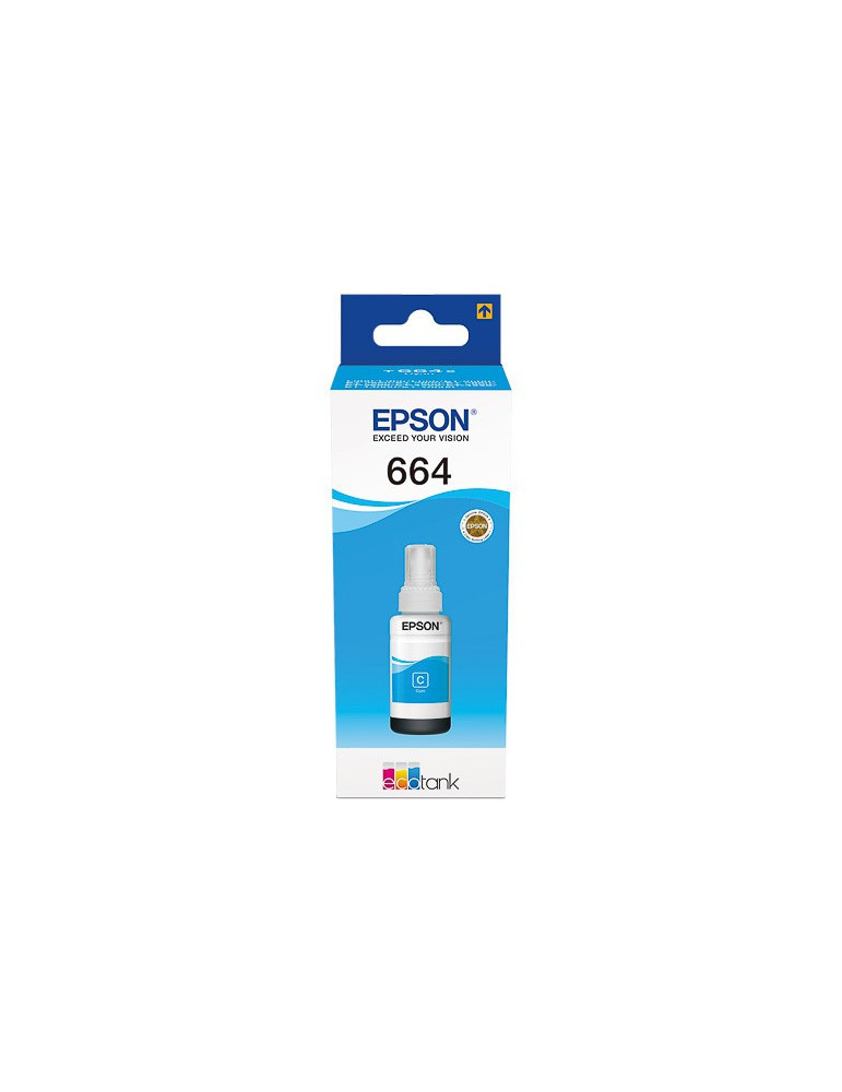 Epson Bottle EcoTank 664 Cyaan