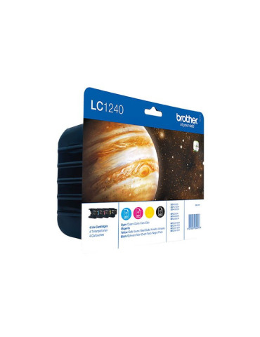 Inktpatronen Brother LC-1240 - Pack 4