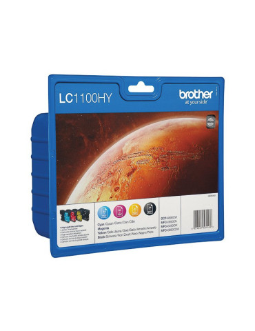 Cartouches Brother LC-1100HY - Pack 4