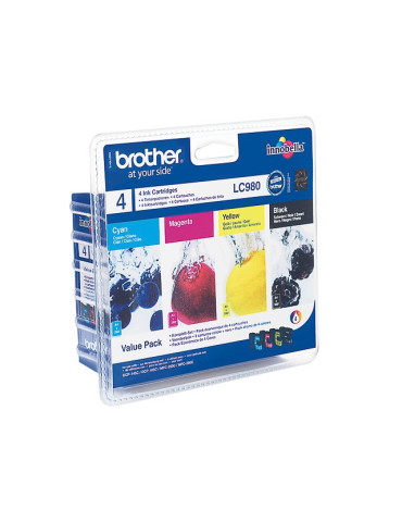 Cartouches Brother LC-980 - Pack 4