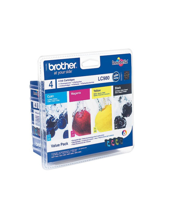 Cartouches Brother LC-980 - Pack 4