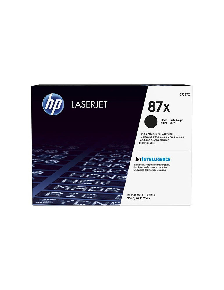Toner HP CF287X Zwart