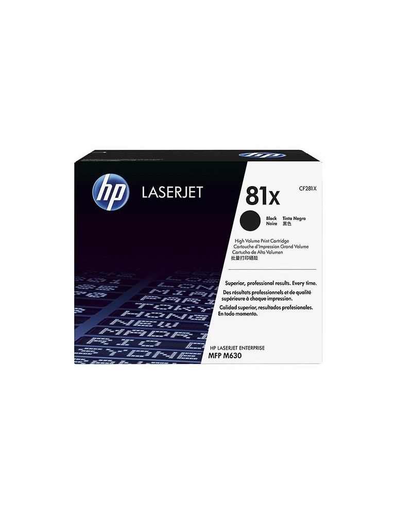Toner HP 81X Zwart