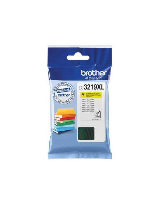 Cartouche d'encre Brother LC-3219XL Jaune