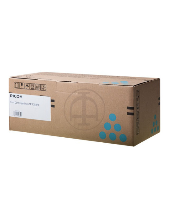 Toner Ricoh SP C252HE Cyan