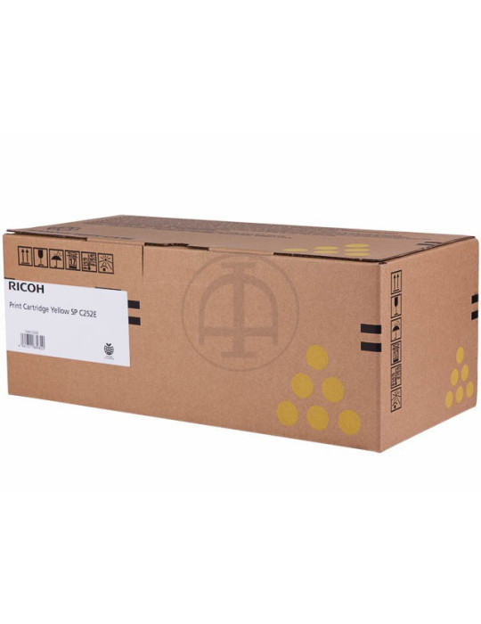 Toner Ricoh SP C252E Geel