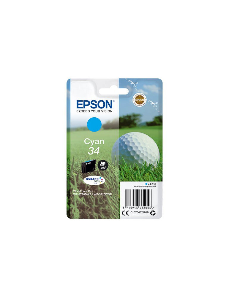 Inktpatroon Epson 34 Cyaan