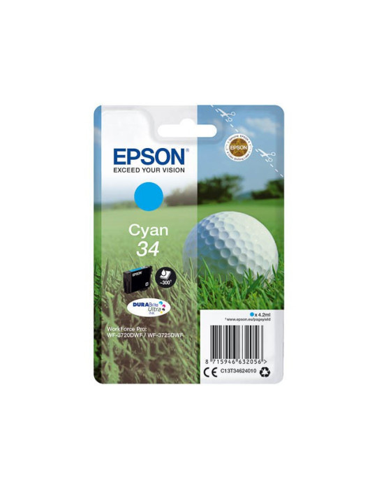 Cartouche d'encre Epson 34 Cyan