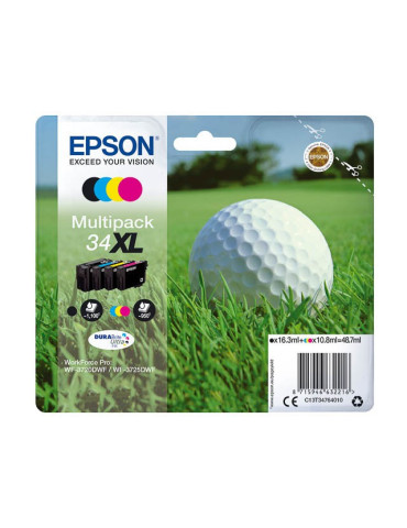 Inktpatronen Pack Epson 34XL BK/C/M/Y