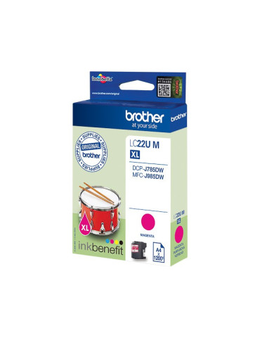 Cartouche d'encre Brother LC-22U XL Magenta