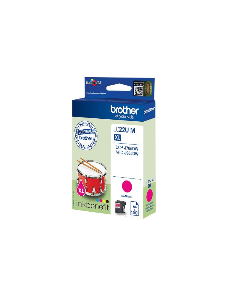 Inktpatroon Brother  LC-22U XL Magenta