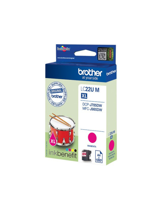 Inktpatroon Brother  LC-22U XL Magenta