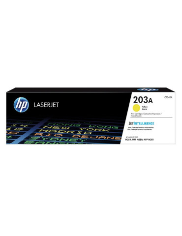 Toner HP 203A Geel