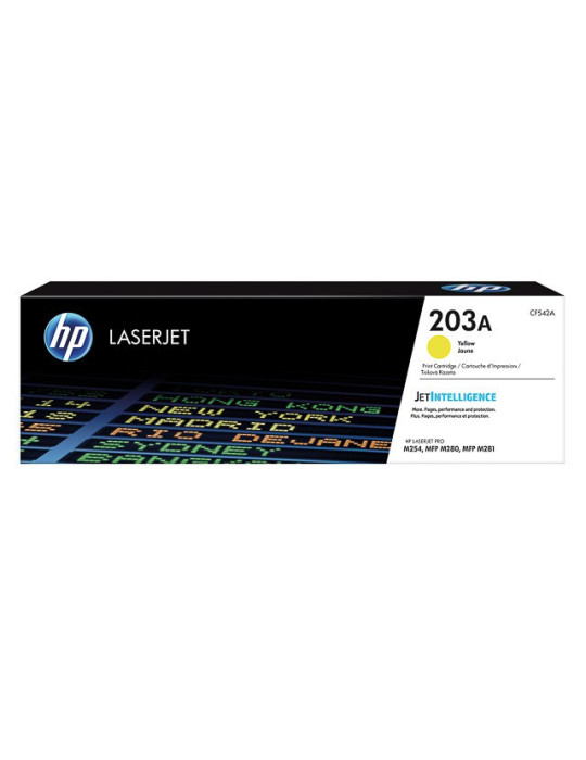Toner HP 203A Jaune