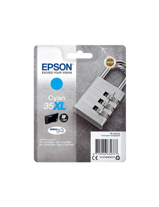 Cartouche d'encre Epson 35 XL Cyan