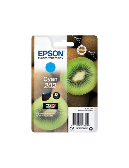 Cartouche d'encre Epson 202 Cyan