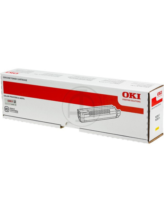 Toner OKI MC861 Yellow
