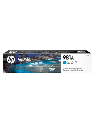 Cartouche d'encre HP 981A Cyan