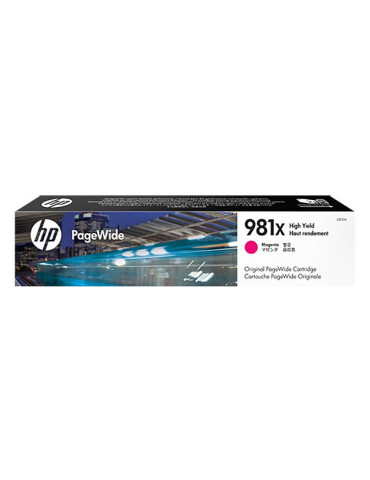 Cartouche d'encre HP 981X Magenta