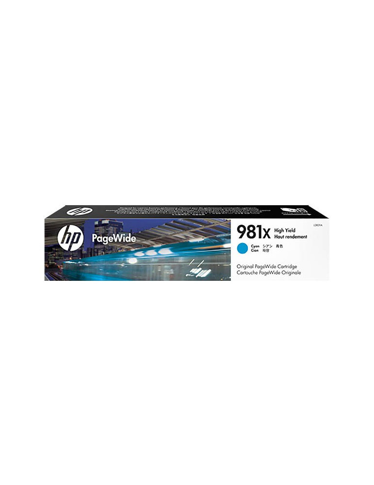 Cartouche d'encre HP 981X Cyaan