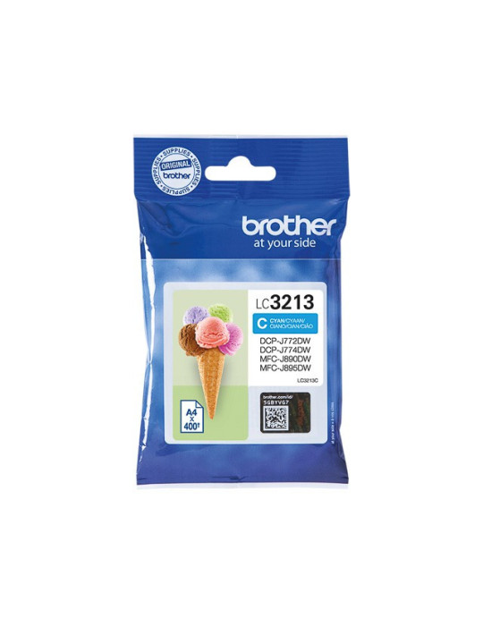 Cartouche d'encre Brother LC-3213 Cyan