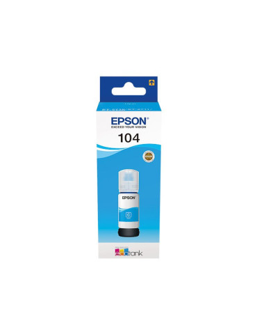 Epson Bouteille EcoTank 104 Cyan