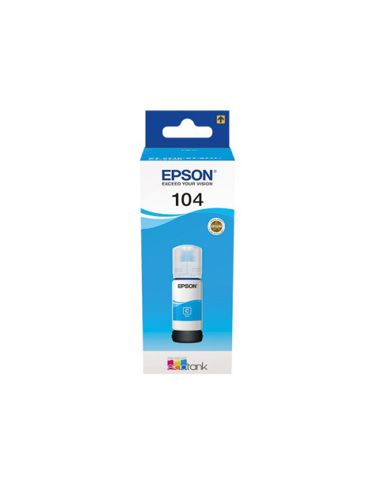 Epson Bouteille EcoTank 104 Cyan