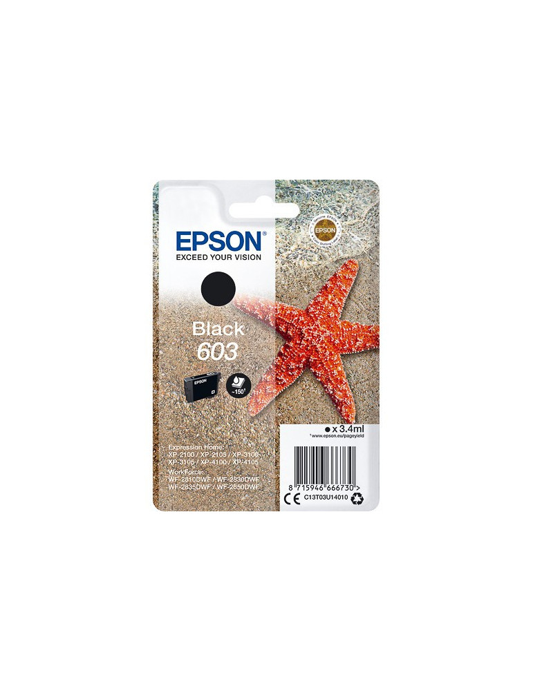 Inktpatroon Epson 603 Zwart