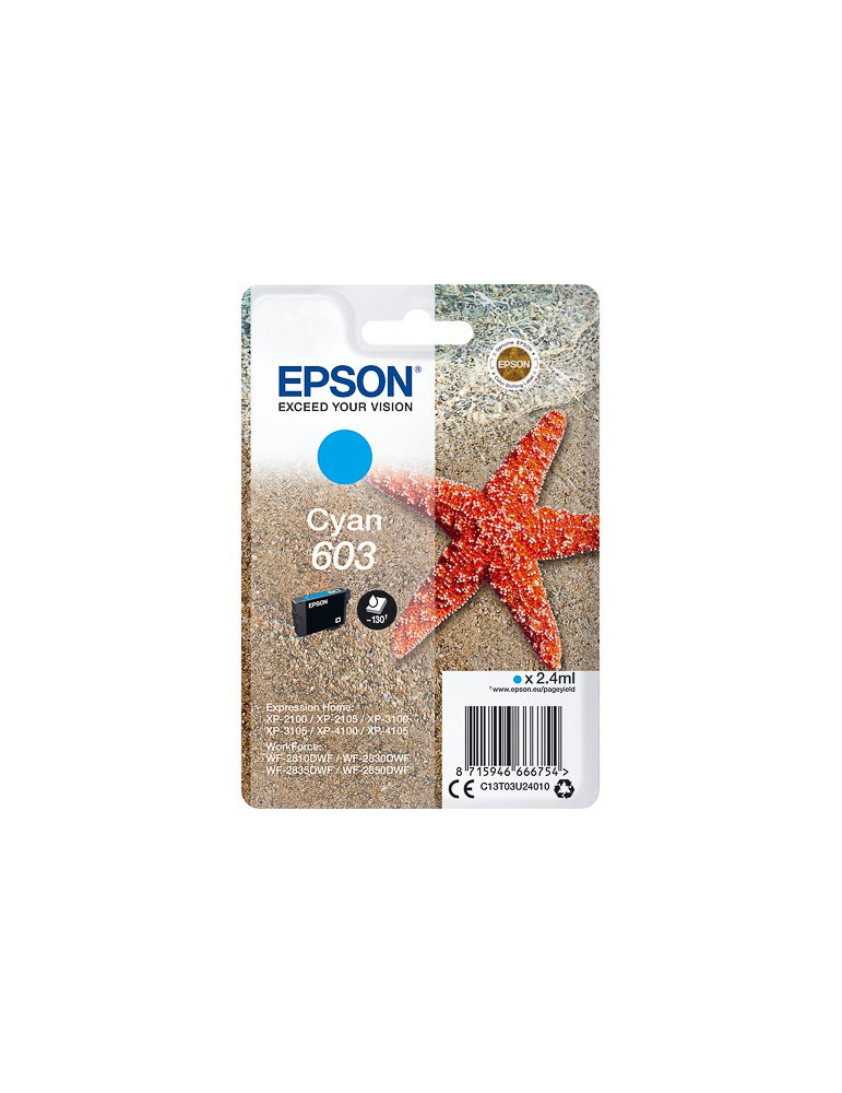 Inktpatroon Epson 603 Cyaan