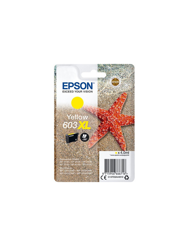 Inktpatroon Epson 603XL Geel