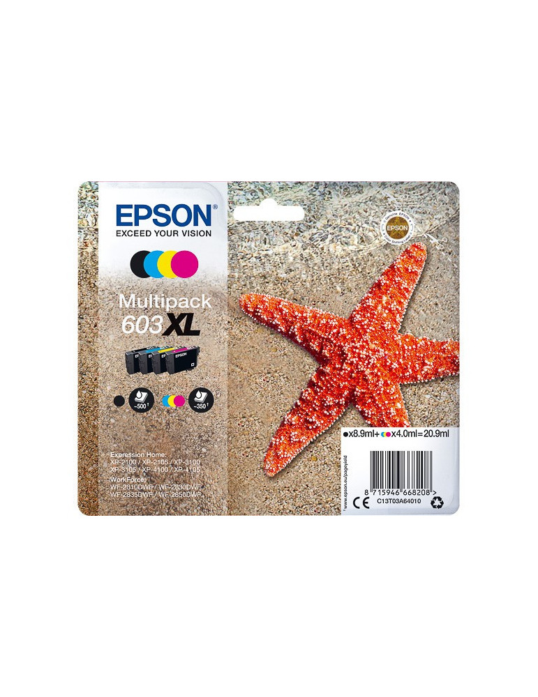 Inktpatronen Pack Epson 603XL