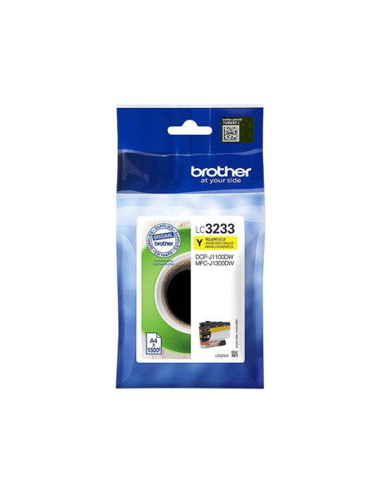 Cartouche d'encre Brother LC-3233 Jaune