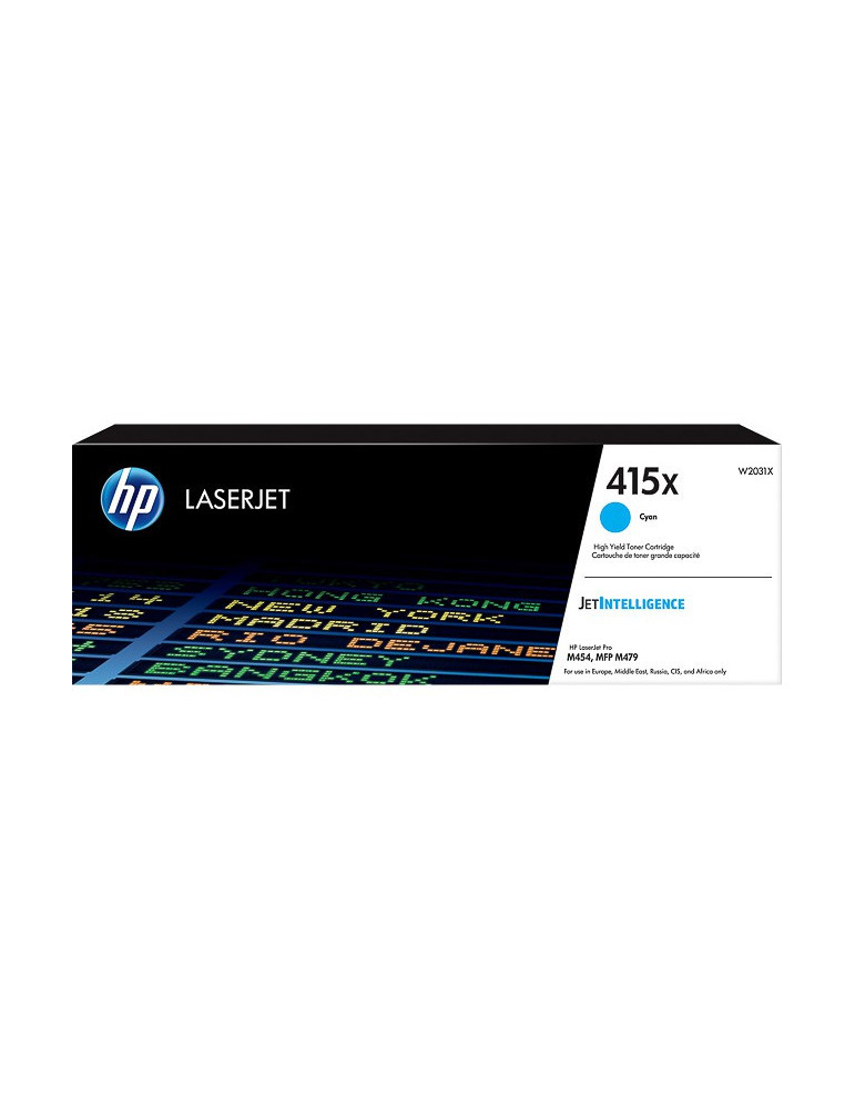 Toner HP 415X Cyaan