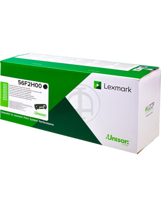 Toner Lexmark 56F2H00 HC Noir