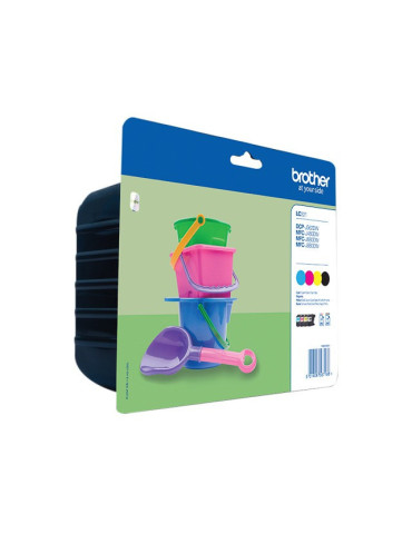 Inktpatronen Brother LC-221 - Pack 4