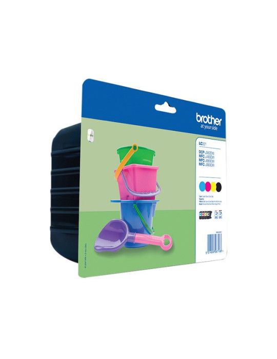 Cartouches Brother LC-221 - Pack 4
