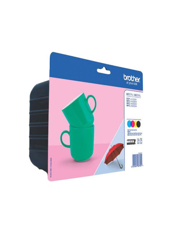 Inktpatronen Brother LC227XL / LC225XL - Pack 4