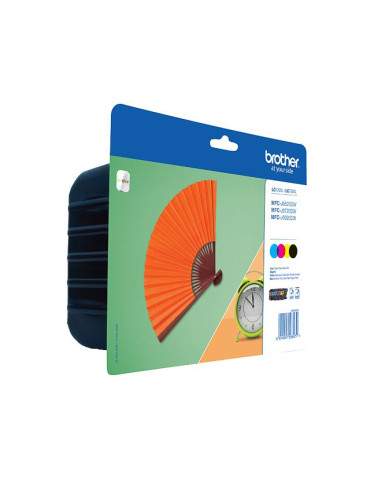 Inktpatronen Brother LC129XL / LC125XL - Pack 4