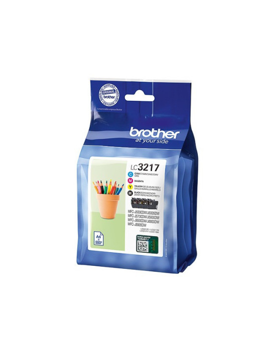 Cartouches Brother LC-3217 - Pack 4