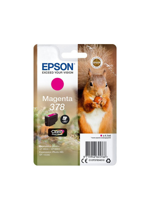 Cartouche d'encre Epson 378 Magenta