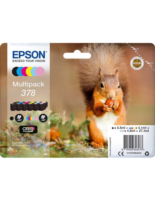 Cartouches Pack Epson 378